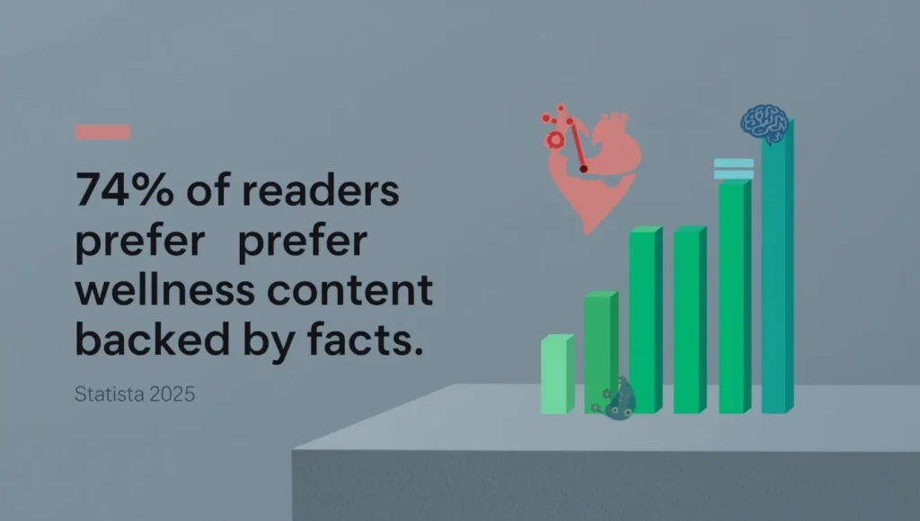 Statista 2025 readers trust fact-backed wellness content