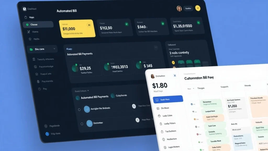 gomyfinance.com bills dashboard to simplify financial health